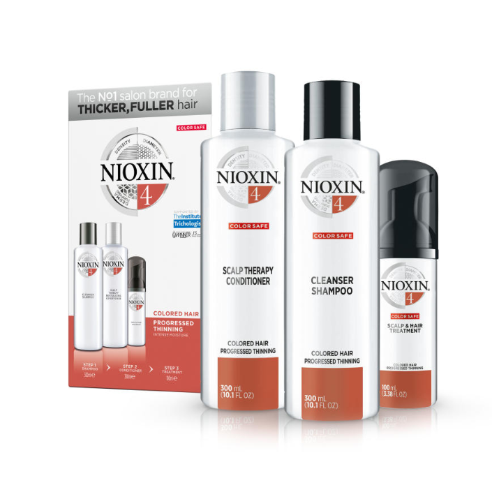 Nioxin Trial Kit System 4, 150ml+150ml+50ml