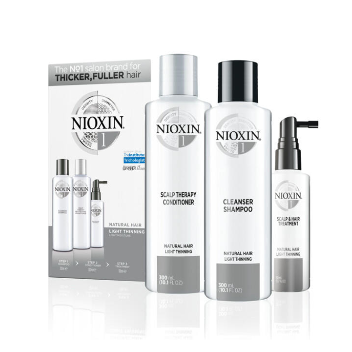 Nioxin Trial Kit System 1,  150ml+150ml+50ml
